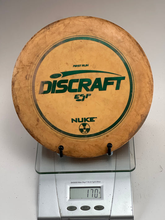 Discraft ESP Nuke First Run Distance Driver (Green Stamp) 170g
