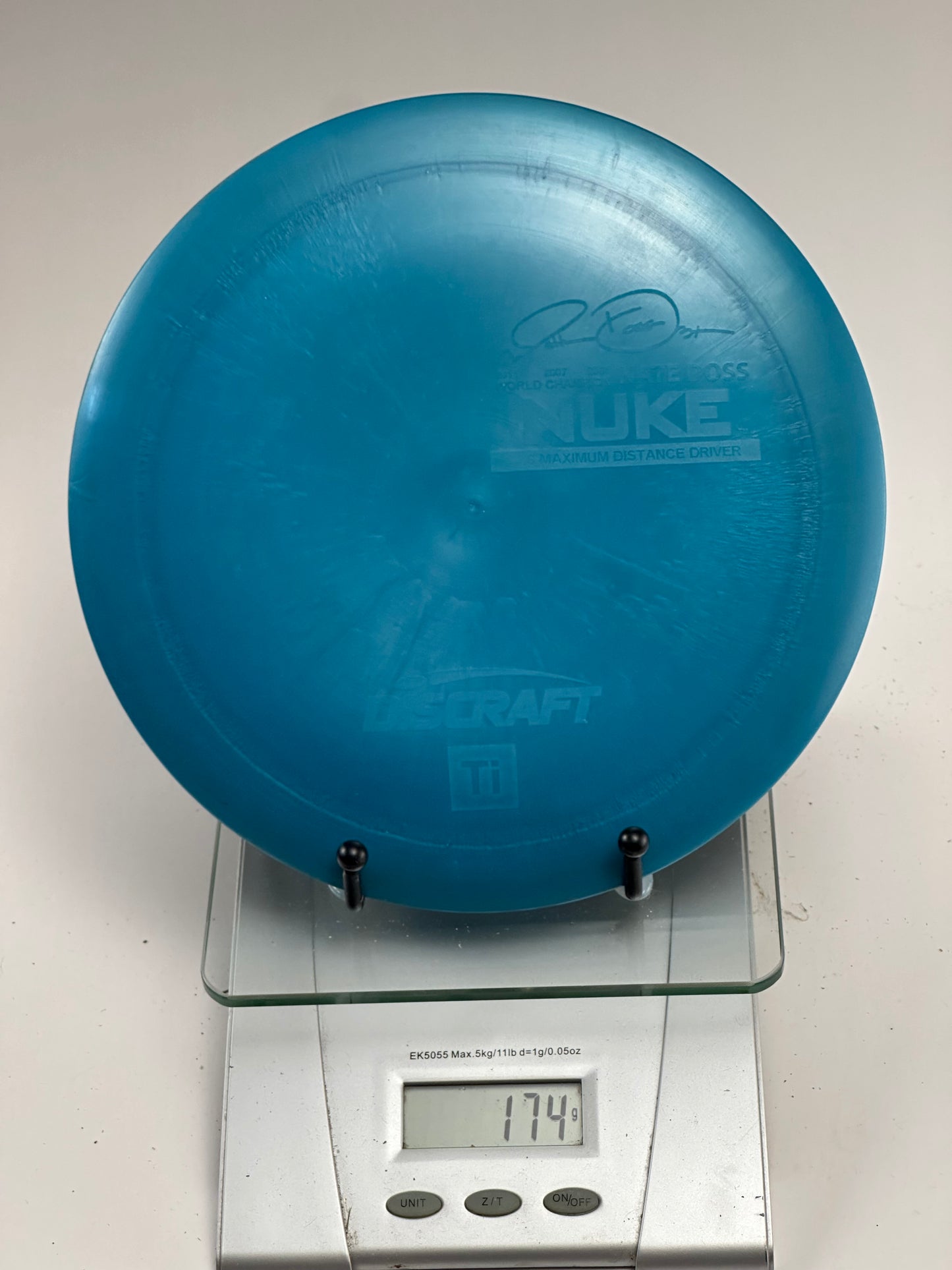 Discraft Ti Nuke (Titanium) Distance Driver - Blue
