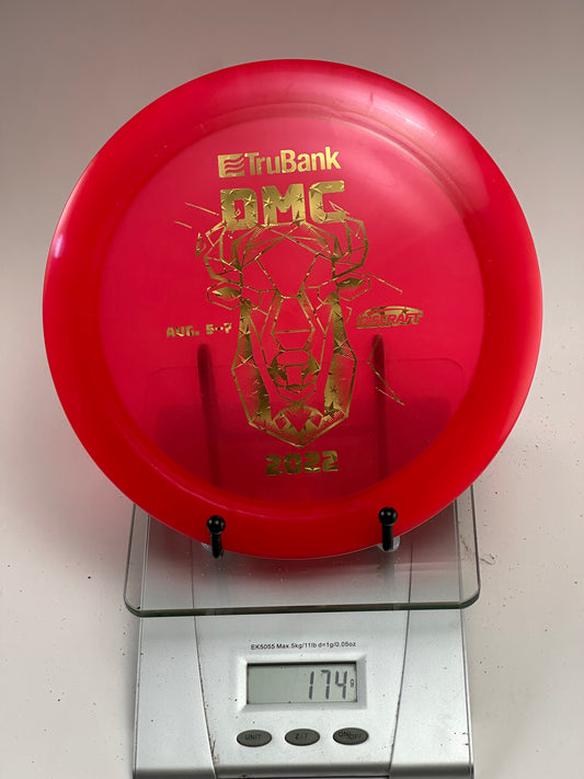 Discraft Z Nuke (DMC 2022) Transparent Red w/ Gold Foil