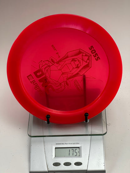 Discraft Z Nuke (DMC 2022) Transparent Red w/ Gold Foil