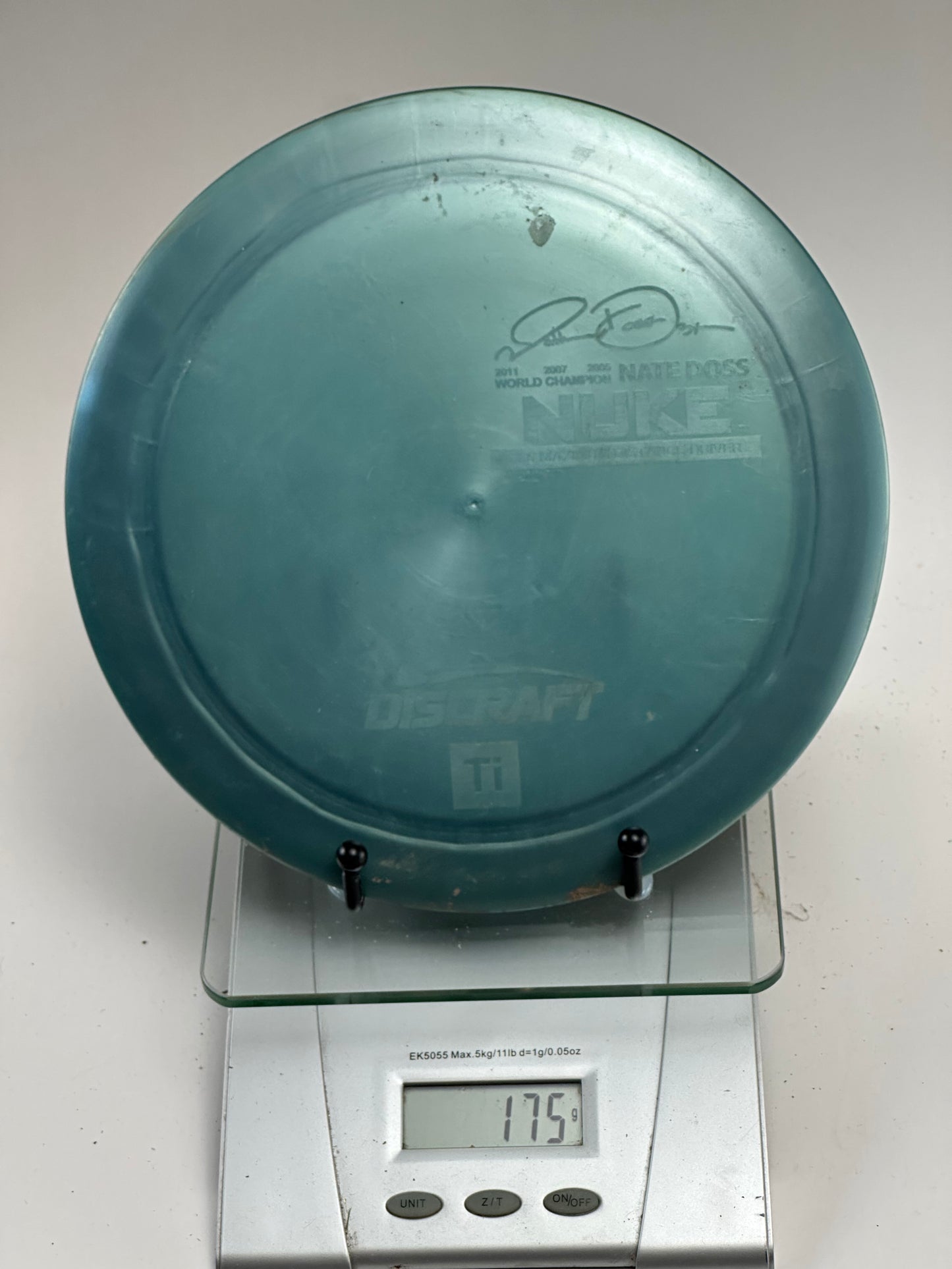 Discraft Ti Nuke (Nate Doss) Blue-Green 175g