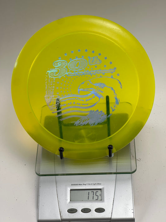 Discraft Z Nuke 175g - 30th Kansas City Wide Open Stamp (Clear Yellow)