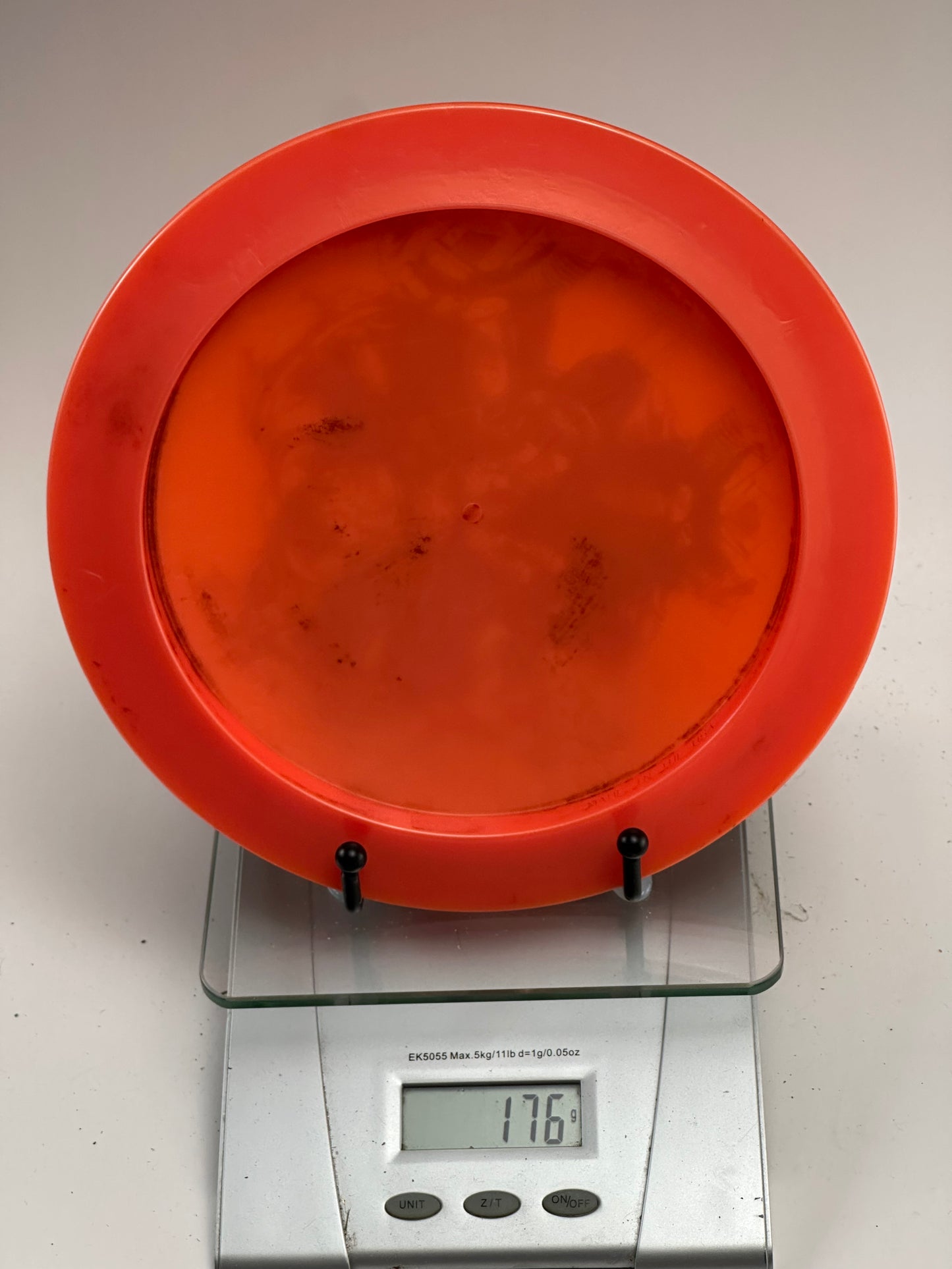 Discraft Z Nuke 176g Orange w/ Gas Mask Foil Stamp