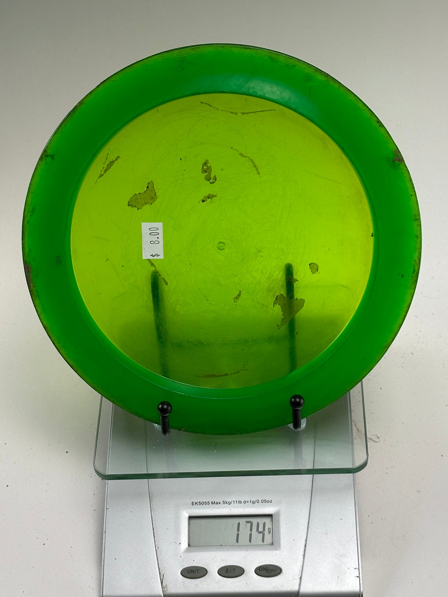 Discraft Nuke Z (Z Line) Distance Driver 174g - Transparent Green