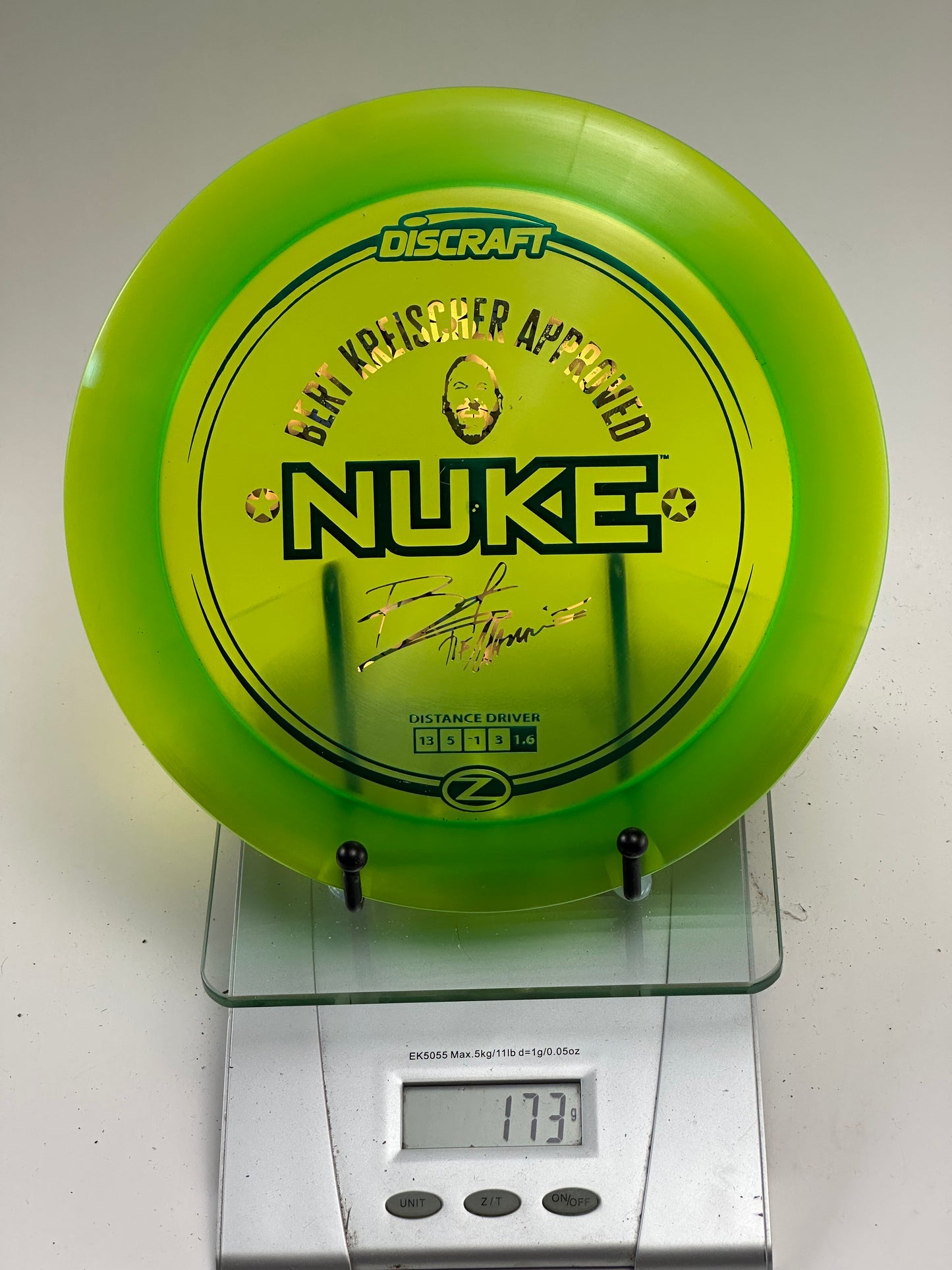 Discraft Z Nuke Distance Driver – Bert Kreischer Approved Stamp (173g)