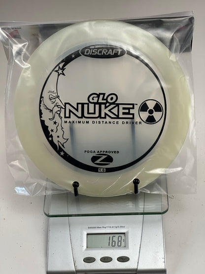 Discraft Z Glo Nuke (Glow) Distance Driver 168g - New in Bag