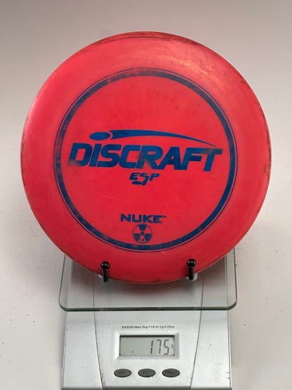 Discraft ESP Nuke Distance Driver - Red/Blue Stamp - 175g