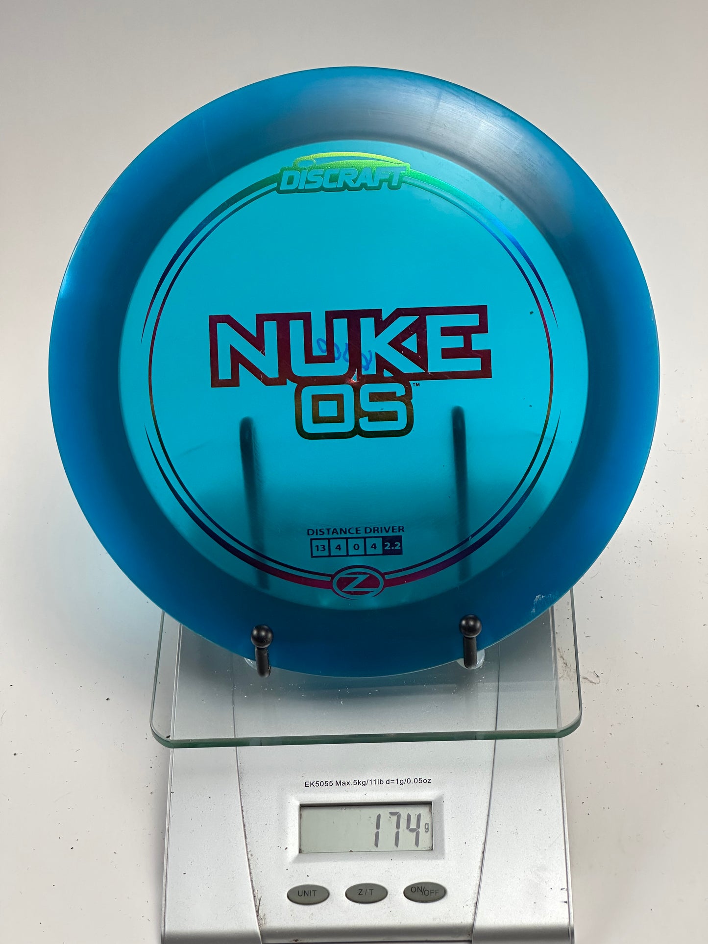 Discraft Z Nuke OS Distance Driver (Blue, 174g)