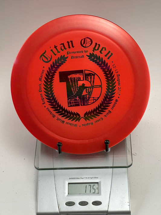 Discraft Z Nuke OS Distance Driver (Titan Open Stamp) - Red
