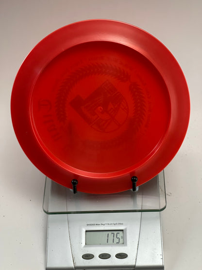 Discraft Z Nuke OS Distance Driver (Titan Open Stamp) - Red