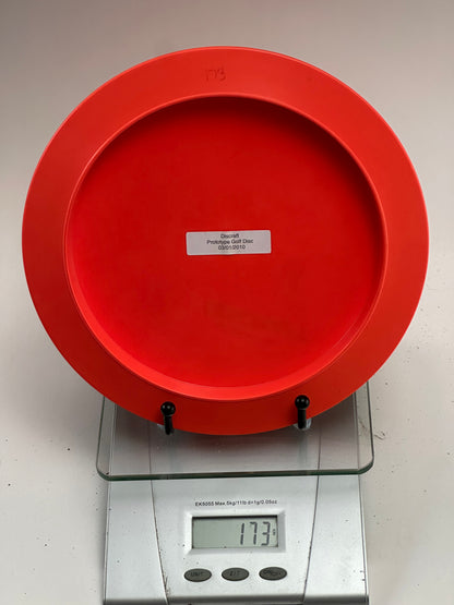 Discraft Nuke OS Prototype Distance Driver - Red (2010 Prototype Label)