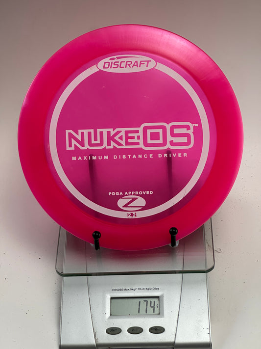 Discraft Z Nuke OS Distance Driver – Pink (174g)