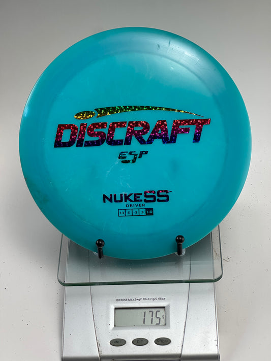 Discraft ESP Nuke SS Distance Driver - Blue w/ Holographic Discraft Stamp