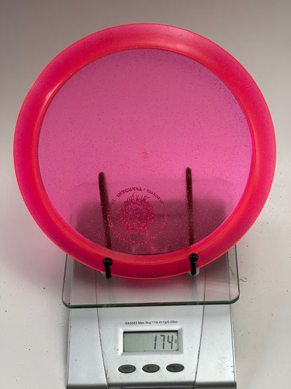 Discraft Predator Crystal FLX Sparkle (2015 Ledgestone) Pink 174g