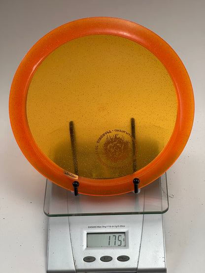 Discraft Predator Crystal FLX Sparkle (2015 Ledgestone) Orange 175g