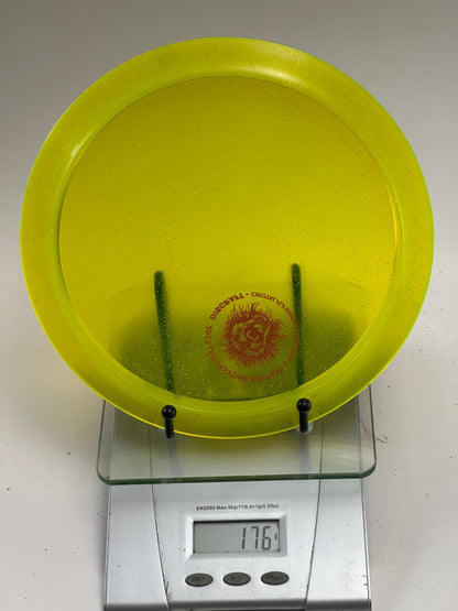 Discraft Predator Crystal FLX Sparkle (2015 Ledgestone) Yellow 176g