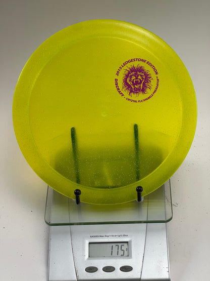 Discraft Predator Crystal FLX Sparkle (2015 Ledgestone) Yellow