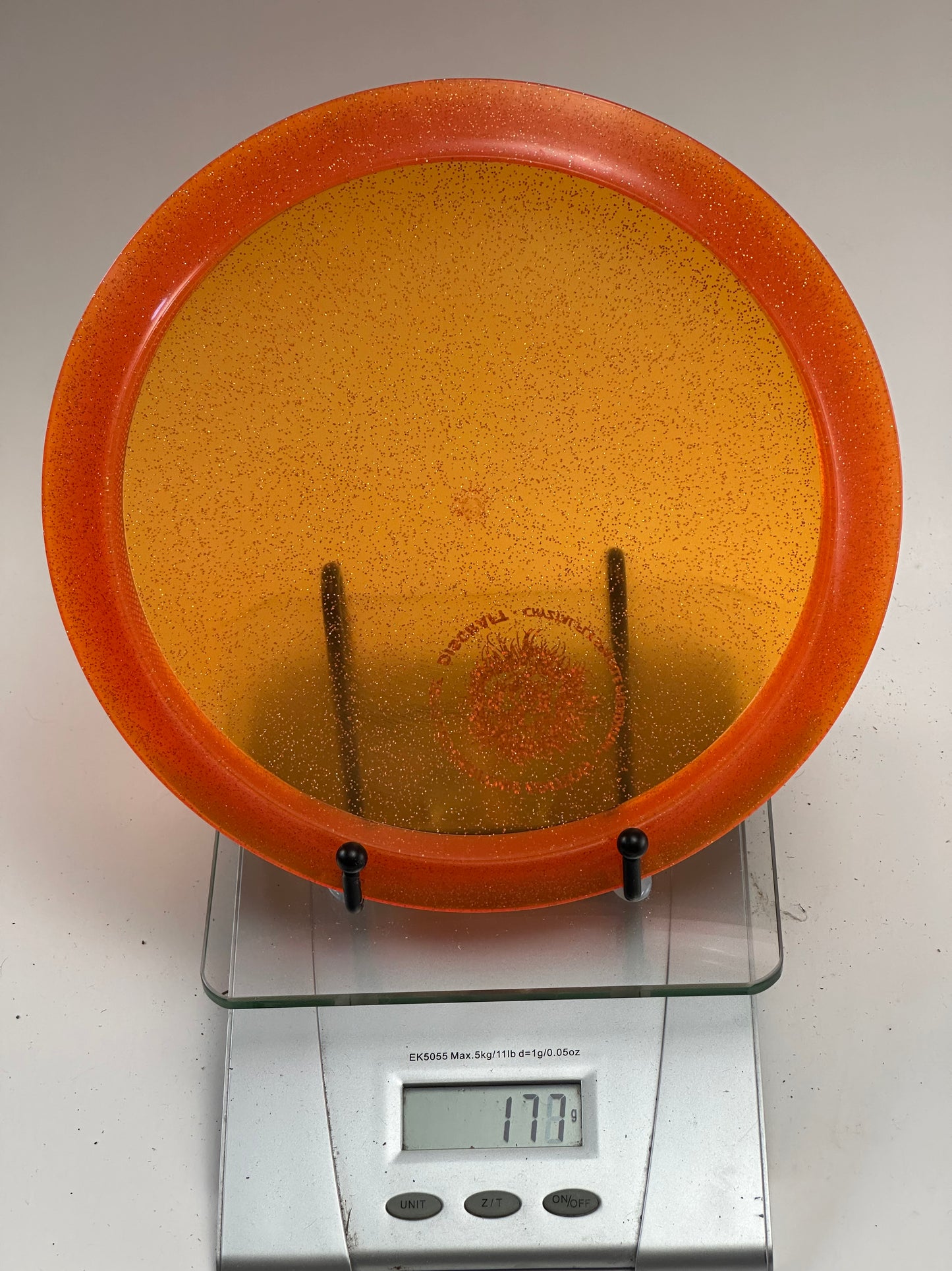 Discraft Predator Crystal FLX Sparkle (2015 Ledgestone) Orange