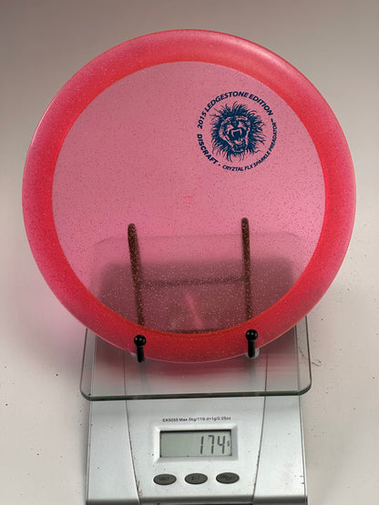 Discraft Predator Crystal FLX Sparkle (2015 Ledgestone) Pink