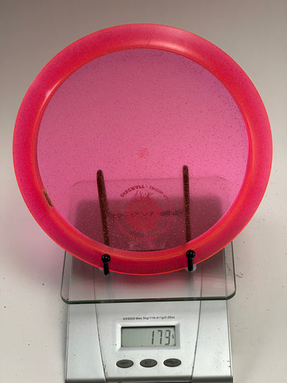 Discraft Predator Crystal FLX Sparkle (2015 Ledgestone) Pink 173g