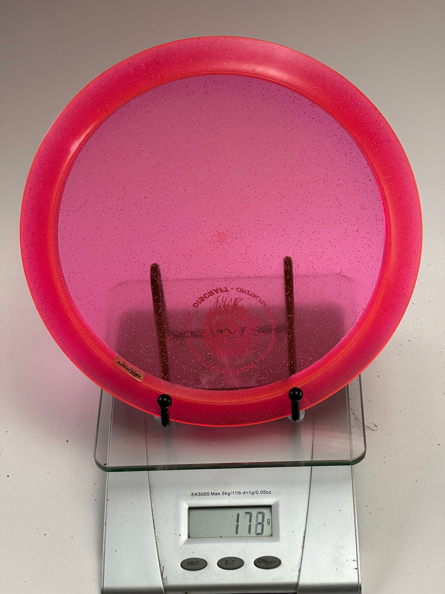Discraft Predator Crystal FLX Sparkle (2015 Ledgestone) Pink 173g