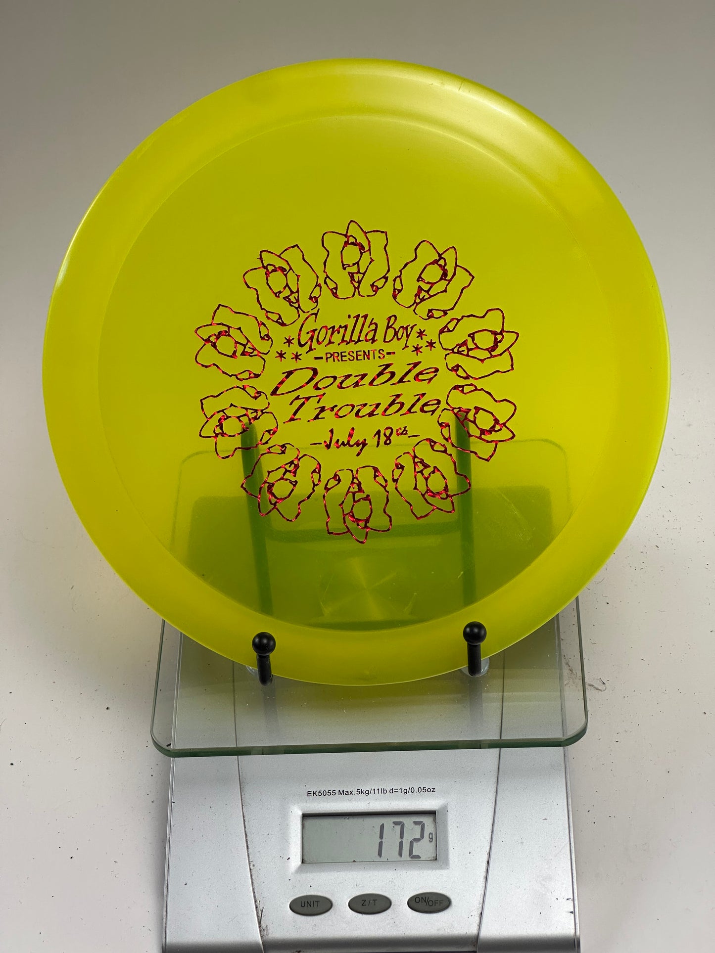 Discraft Predator Z Line Yellow | Gorilla Boy Double Trouble Stamp