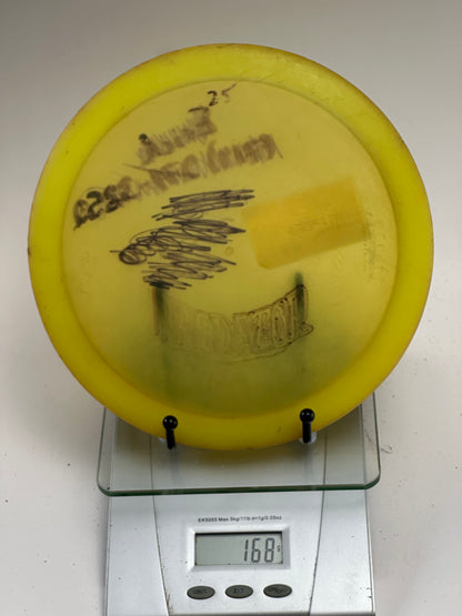 Discraft Z Line Predator Overstable Driver (Translucent Yellow, Ink)