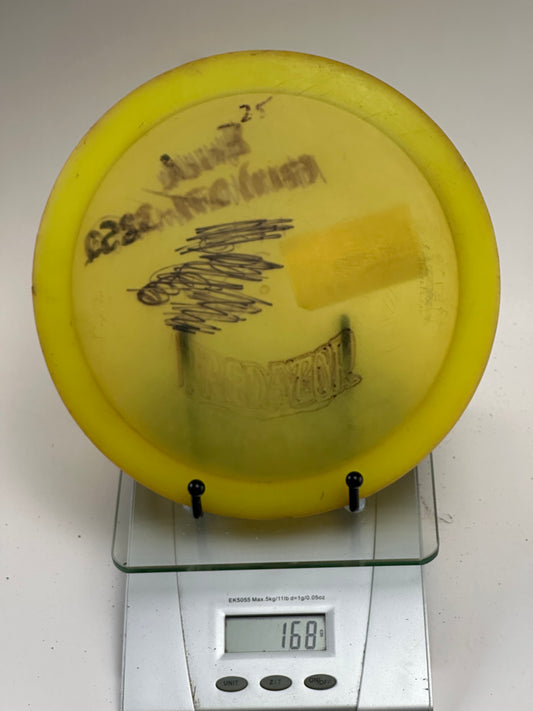 Discraft Z Line Predator Overstable Driver (Translucent Yellow, Ink)