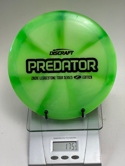 Discraft Z Predator (2020 Ledgestone) Green Burst Overstable Driver