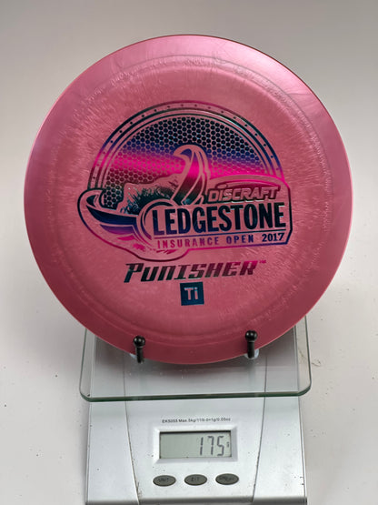 Discraft Ti Punisher (Ledgestone 2017) Pink 175g