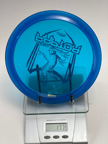Discraft Raptor Z (Cryztal) Distance Driver – Transparent Blue 177g