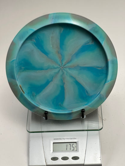 Discraft ESP Swirl Raptor (Ledgestone 2021 Tour Series) Blue Swirl