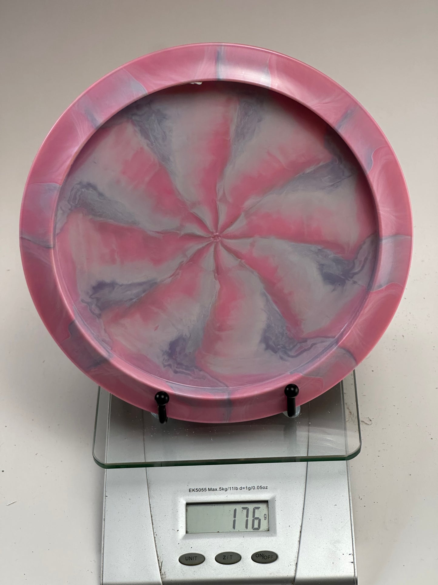 Discraft Raptor Swirl ESP (2021 Ledgestone Tour Series) Pink/Gray