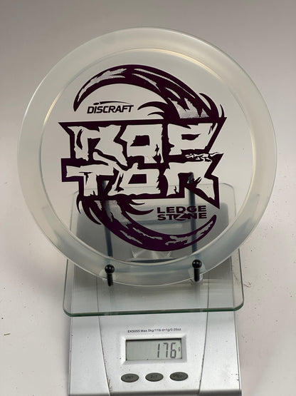Discraft Raptor CryZtal (Ledgestone) Clear Distance Driver