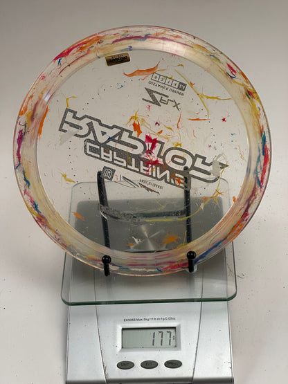 Discraft Captain’s Raptor Z FLX Swirly (Paul Ulibarri) Distance Driver