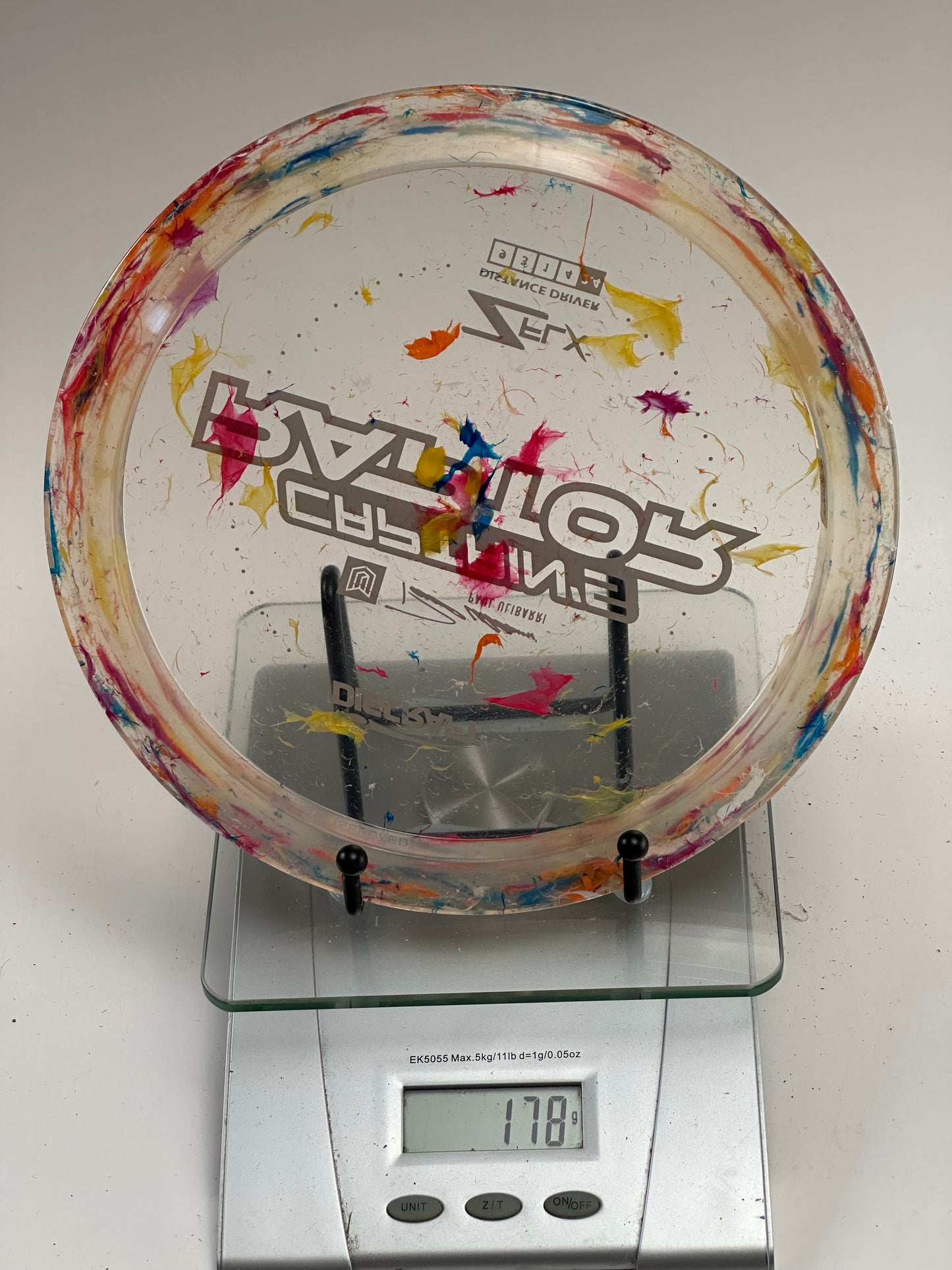 Discraft Captain's Raptor Z FLX Swirl (Paul Ulibarri) Distance Driver