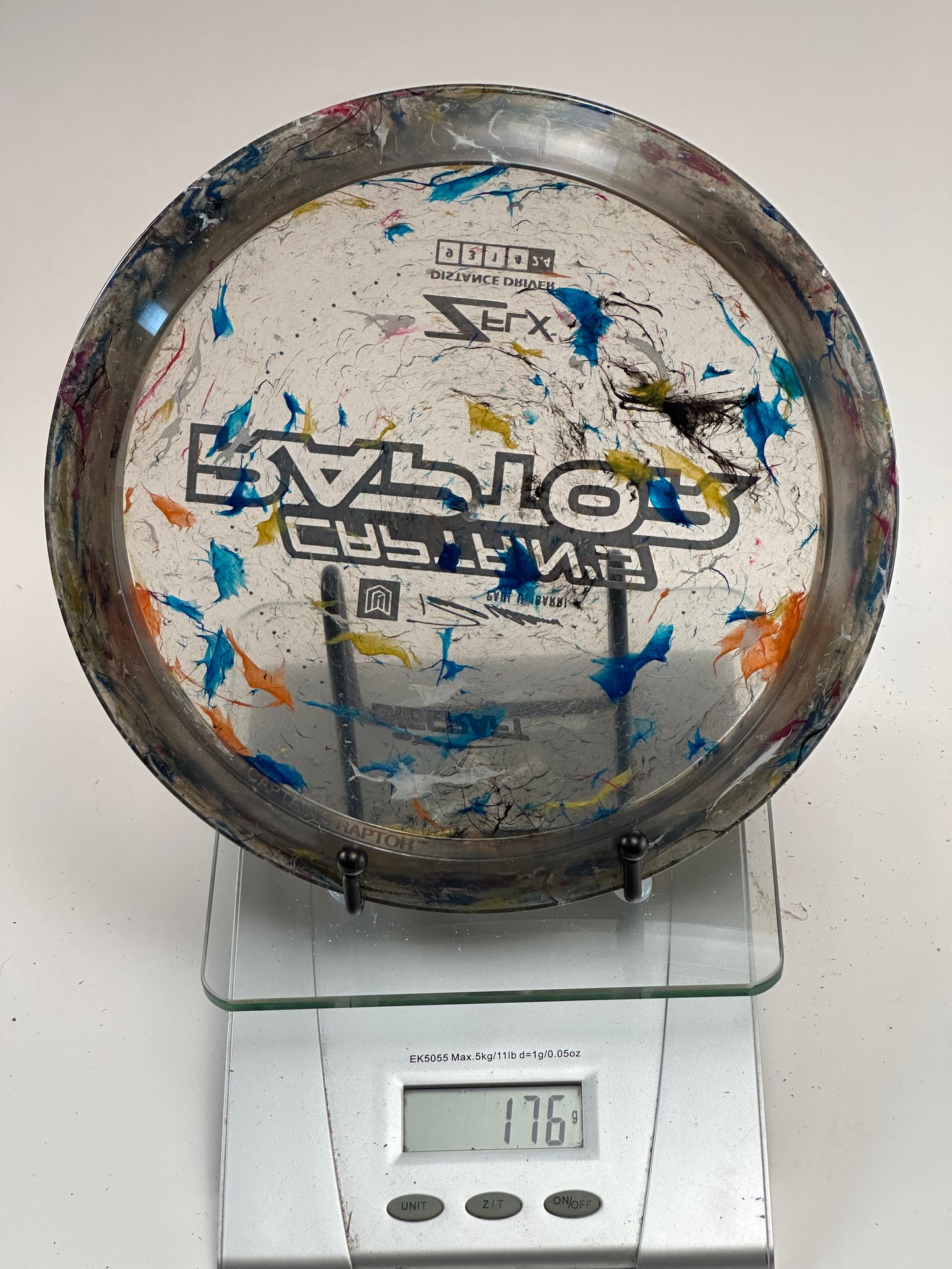 Discraft Captain's Raptor Z FLX Swirly (Paul Ulibarri) Overstable Driver
