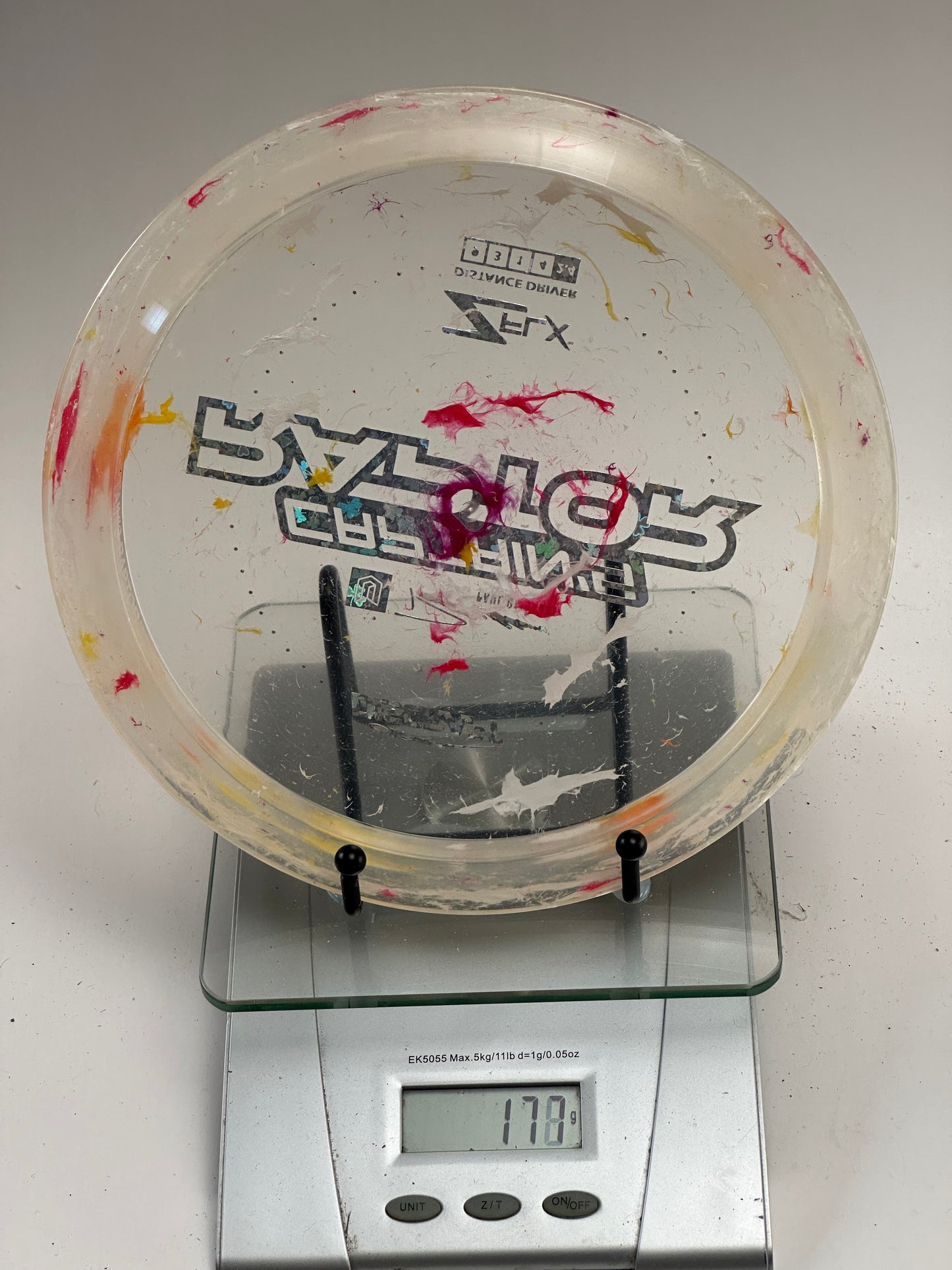 Discraft Captain’s Raptor Z FLX Swirly (Paul Ulibarri) Distance Driver