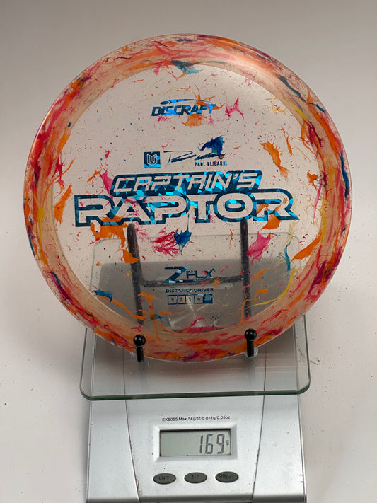 Discraft Captain’s Raptor Z FLX (Paul Ulibarri) Distance Driver