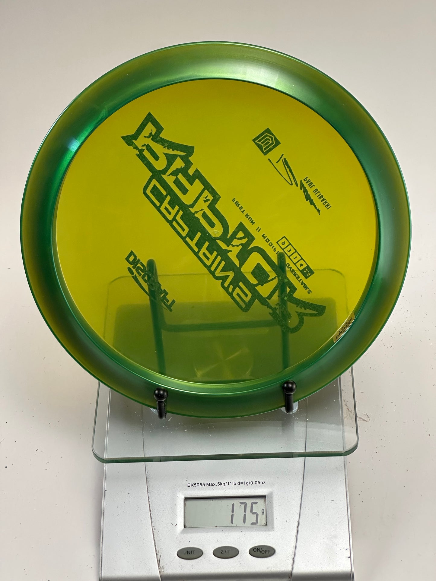 Discraft Z Captain’s Raptor First Run (Paul Ulibarri) Distance Driver