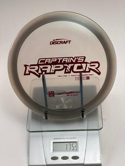 Discraft Z Captain’s Raptor (First Run) – Paul Ulibarri Stamp