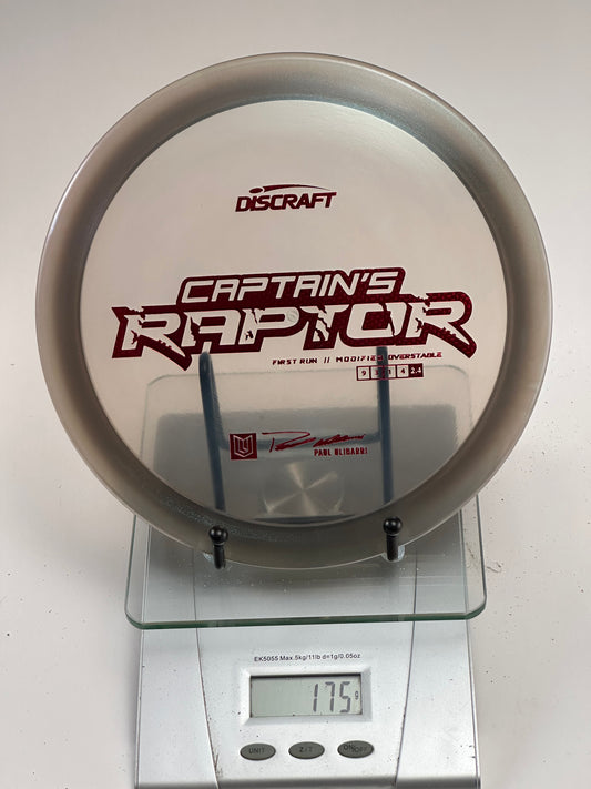 Discraft Z Captain’s Raptor (First Run) – Paul Ulibarri Stamp