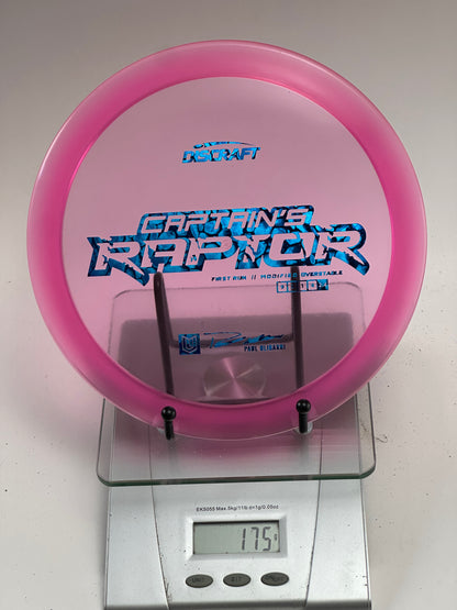 Discraft Captain's Raptor First Run Z – Paul Ulibarri