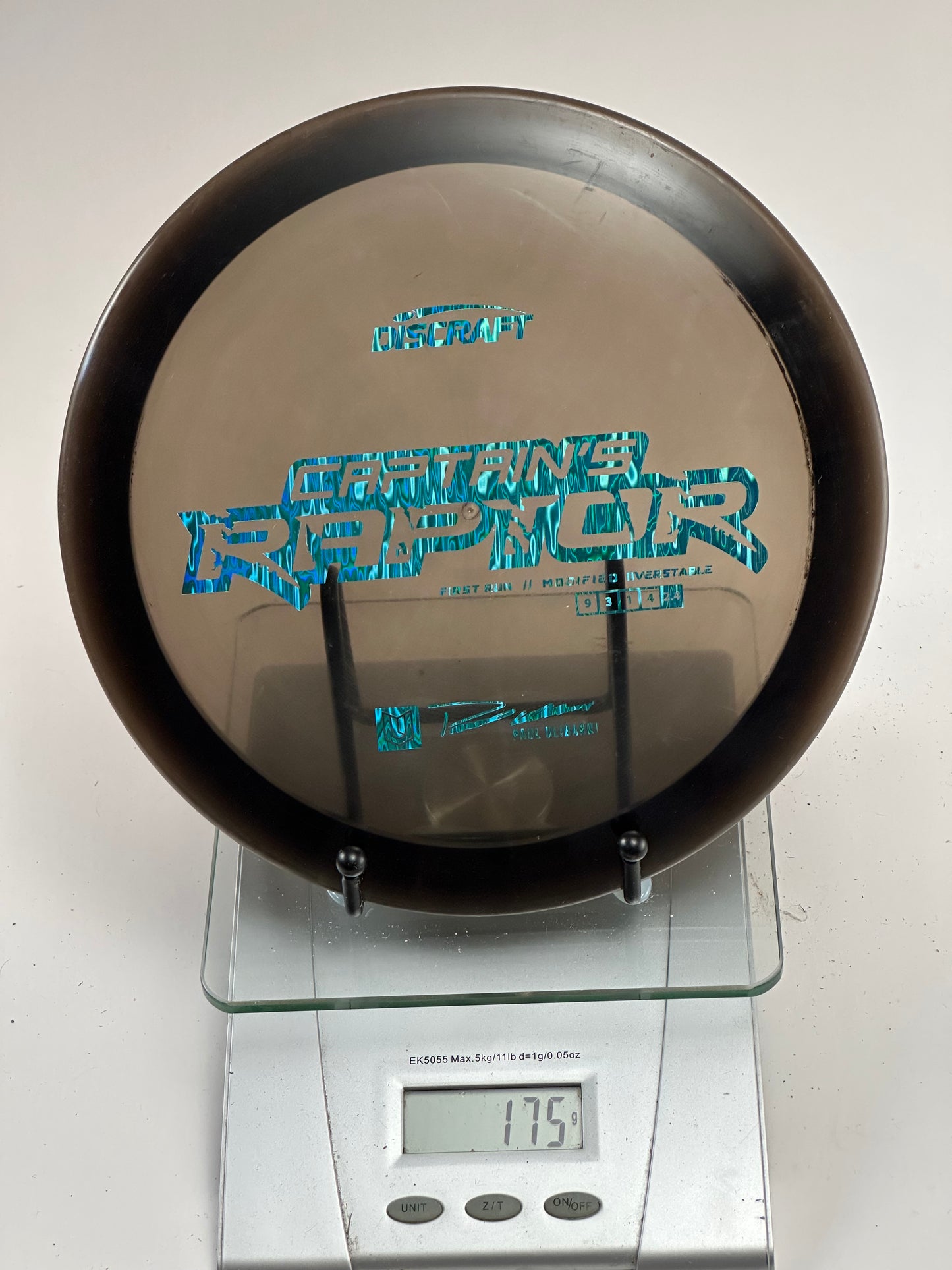 Discraft Z Captain’s Raptor First Run (Paul Ulibarri) Distance Driver