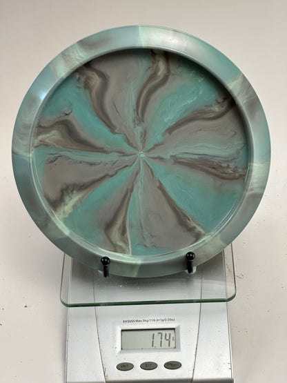 Discraft Reaper ESP Tour Series Ledgestone Edition 2021 (Swirly Teal/Gray)