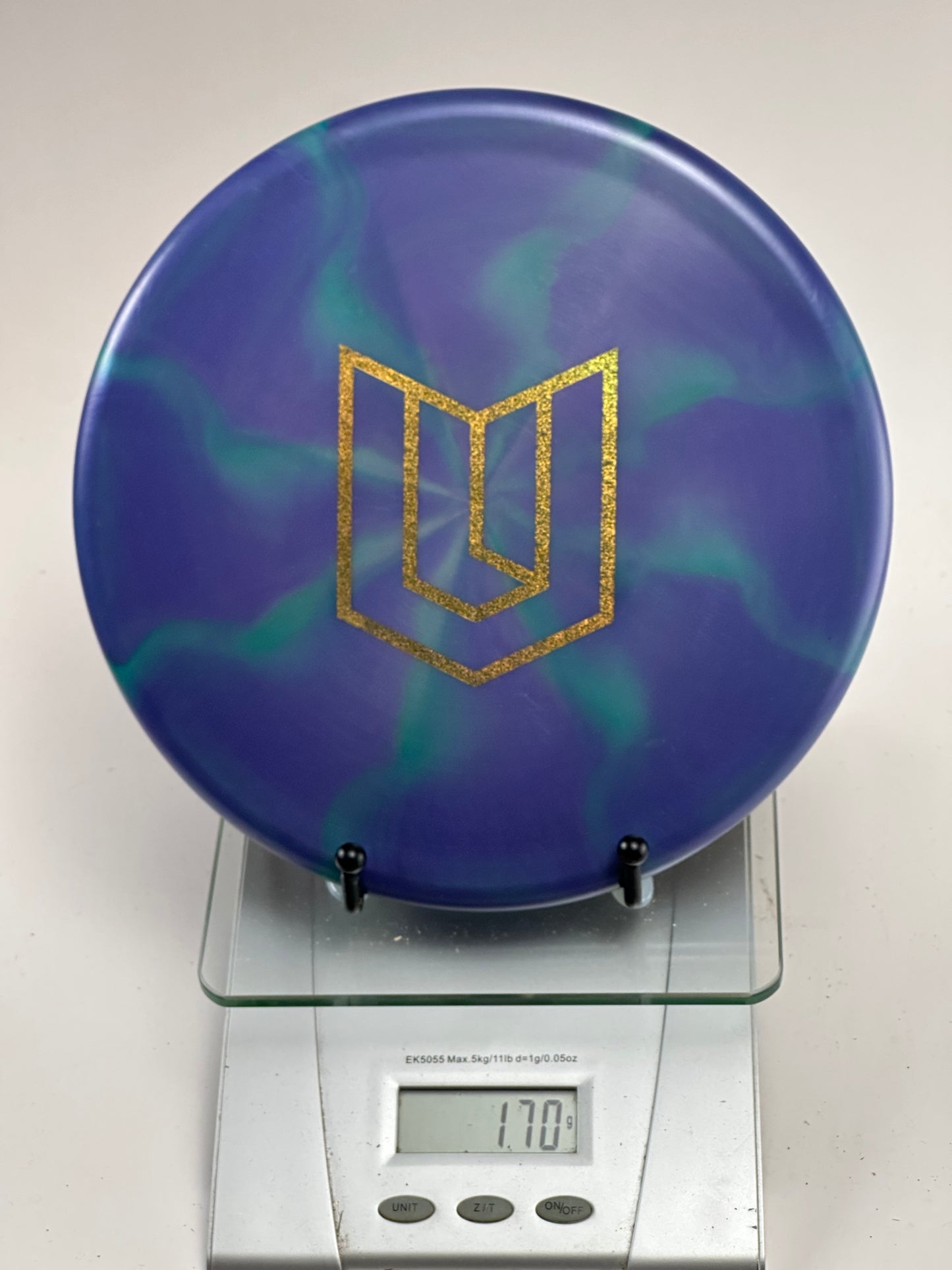 Discraft Ringer Z Swirl (Limited Edition) Purple/Green, Gold Geometric Stamp