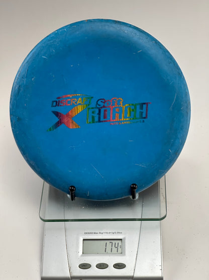 Discraft Roach X Soft Putter/Approach – Blue w/ Rainbow Stamp (Used)