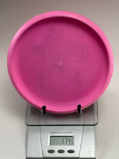 Discraft Soft Glow Roach (Ledgestone 2016) Pink w/ Rainbow Foil Stamp