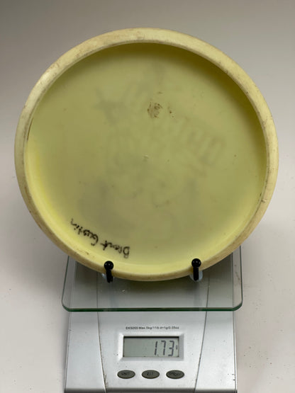 Discraft Soft Glow Roach (2016 Ledgestone) Yellow w/ Green Stamp