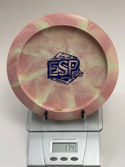Discraft Scorch ESP Swirl Tour Series (Ledgestone 2022) Pink/Green